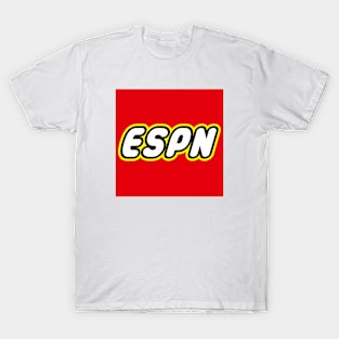 ESPN - Personalized LEGO Name T-Shirt